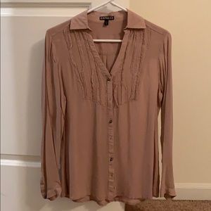 Cream Express blouse